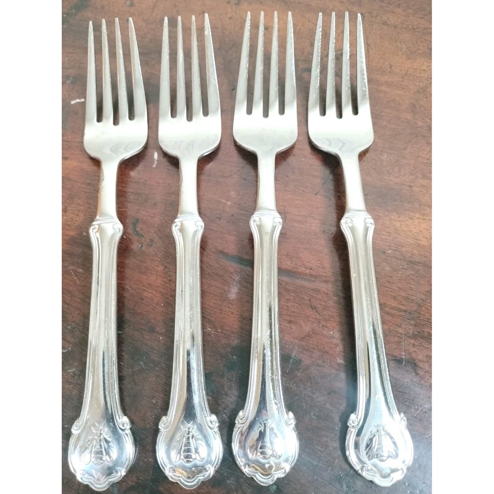 Wallace Napoleon Bee 18/10 Stainless Steel Dinner Fork (Set of Four)